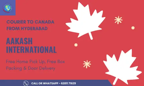 Courier to Canada from Hyderabad